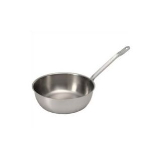  Sitram Catering Stainless Steel 3.35 Quart Saucier Pan
