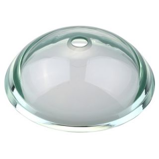 Kraus Clear 34mm Edge Glass Vessel Sink   GV 150 19mm