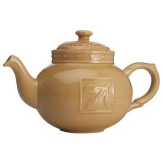 Signature Housewares Sorrento Tea 36 oz. Wheat Teapot