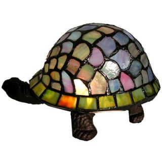 Warehouse of Tiffany Turtle Accent Table Lamp   TN07B113