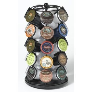 Nifty Home Products Carousel for 35 K Cups in Powder Coated Black