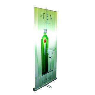 35   70 Vertical Adjustable Double Sided Banner Stand