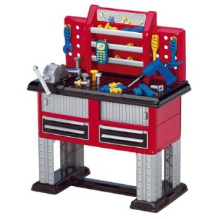 American Plastic Toys 38 Piece Deluxe Workbench