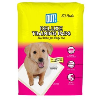 Out Deluxe Dog Training Pad   50 Count