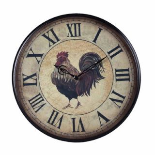Sterling Industries Small Rooster Clock