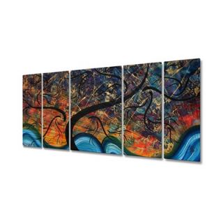  Branches by Megan Duncanson, Abstract Wall Art   23.5 x 52