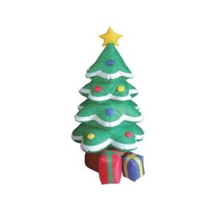BZB Goods 6 Christmas Inflatable Frosted Tree