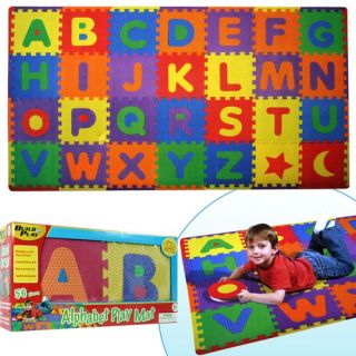 56 piece Build and Play Alphabets Play Mat