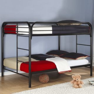 Sacramento Full over Full Bunk Bed with Built In Ladder