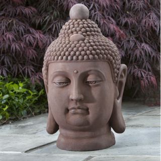 Alfresco Home Buddha Bust Statue   61 7200
