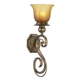 Quorum Virage Wall Sconce in Autumn Dusk   5439 1 62