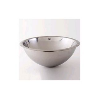 DecoLav Simply Stainless 6.75 Undermount Sink with Overflow