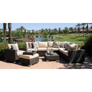 Harvest Casual Augusta Sectional Sofa with Cushions  