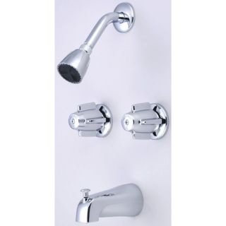 Volume Control Tub and Shower Faucet with 6 Centers