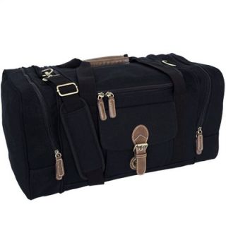 Aston Leather 20 Leather Weekender Carry On Duffel   TRV 14