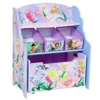 Disney Fairies 3 Tier Storage Organizer and Toy Box