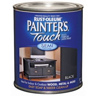 PaintersTouch 1 Quart Semi Gloss Black Painters Touch™ Multi Purpose
