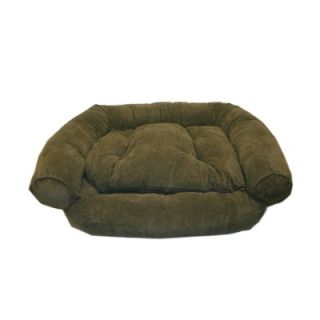Everest Pet Faux Suede Comfort Couch™ Dog Bed in Moss   0136 Moss
