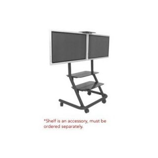 Chief Dual Display Video Conferencing Cart