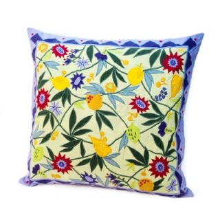 Rennie & Rose Design Group Susan Sargent Citrus Floral Pillow