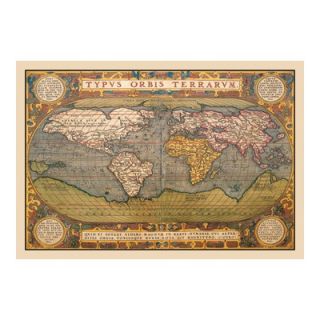 Buyenlarge World Map Canvas Art   09043 xC2030 / 09043 xC2436