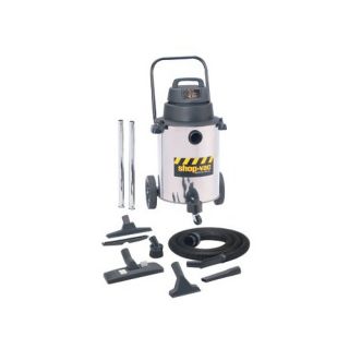 Industrial Super Quiet Wet/Dry Vacuums   10 gallon stainless steel ind