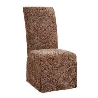 Powell Classic Seating Tapestry Dining Chair Skirted Slipcover   741