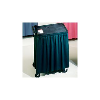 Draper Draper Skirts for Mobile AV Carts and Tables   Skirts for
