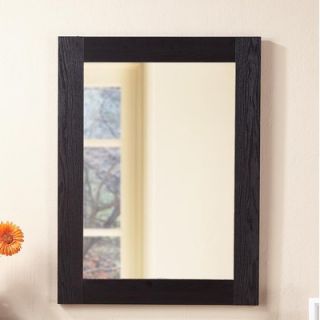 Hokku Designs Framed Wall Mirror in Black   ZOK NP31