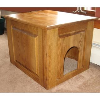 Classic Pet Beds Raised Panel Litter Box Concealment Cabinet