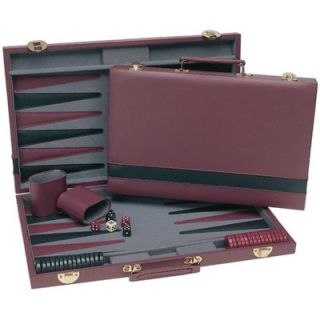 Backgammon in Burgundy / Black   204418