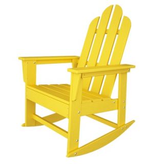 Polywood Long Island Adirondack Rocking Chair