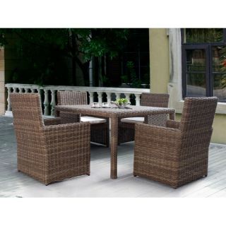 Anderson Collections Bahama Oval Extension Dining Table with Double