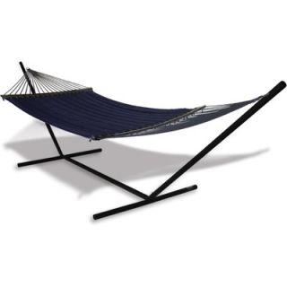 Hammaka Universal Stand and Quilted Olefin Hammock Combo   40751 KP