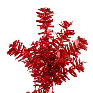 Vickerman Red Wide Cut 9 Artificial Christmas Tree in Red