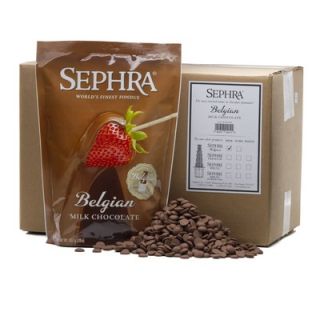 Sephra Belgian Milk Fondue Chocolate (20 lb box)