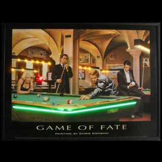 Neonetics Game of Fate Neon Poster Sign   Game of Fate Neon Poster