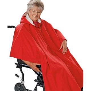 Silverts Unisex Wheelchair / Poncho Lined Cape