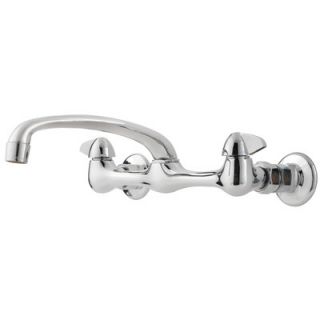 Price Pfister Pfirst Series Two Handle Wall Mount Bridge Faucet