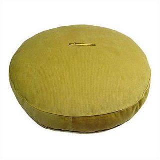 George SF Lime Corduroy and Sherpa Round Pet Bed   LCSDB01   X