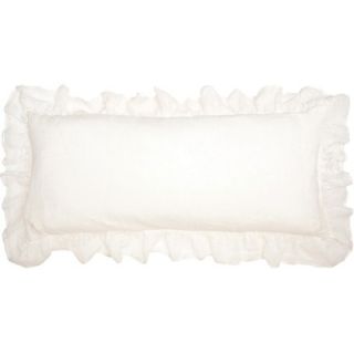 Pine Cone Hill Savannah Double Boudoir Pillow in Ivory