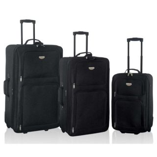 Lexington 3 Piece Expandable Spinner Luggage Set