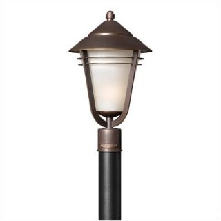Hinkley Lighting Aurora Post Lantern in Metro Bronze