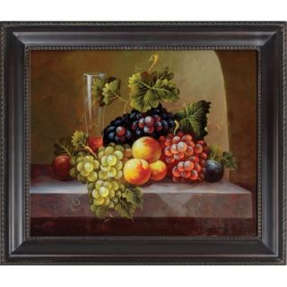 Hokku Designs Fruits Hand Painted Oil Canvas Art with Frame