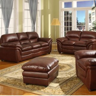 Wholesale Interiors Baxton Studio Redding Bonded Leather Modern Sofa