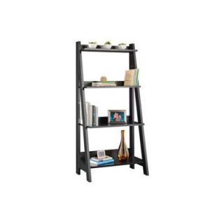 Bush Alamosa Ladder Bookcase in Classic Black   MY72716 03