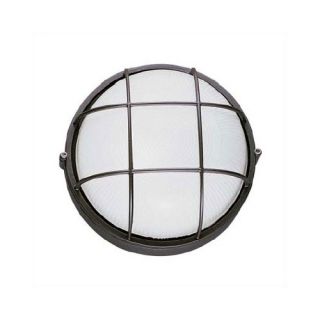 Large Round Outdoor Bulk Head Wall or Ceiling Mounted Lantern with