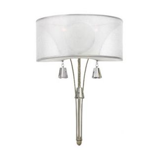 Fredrick Ramond Mime One Light Wall Sconce in Brushed Nickel