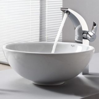  Hole Waterfall Illusio Faucet with Single Handle   C KCV 141 14700CH