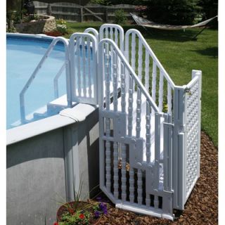 Swim Time Easy Step Pool Entry System with Gate